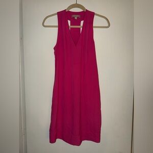 Banana Republic Vibrant Pink Mini Dress
